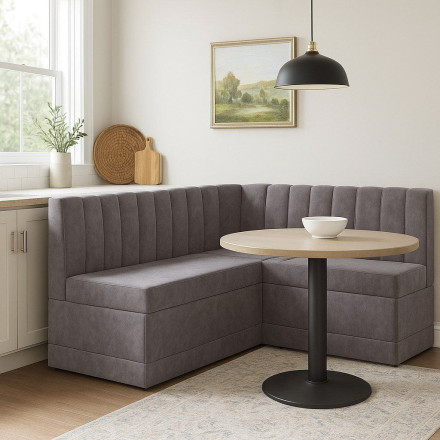 Кухонный уголок Томенто (с коробом для хранения) 