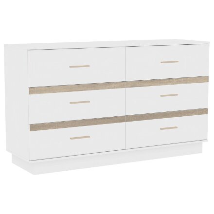 Комод 4 Анона, Белый 