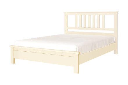 Кровать из массива Лаура, слоновая кость 