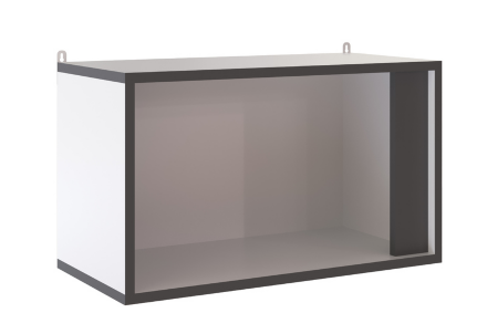 Полка навесная закрытая Асцелла 