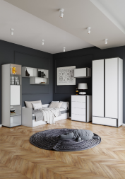 Полка навесная закрытая Асцелла