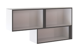 Полка навесная открытая Асцелла