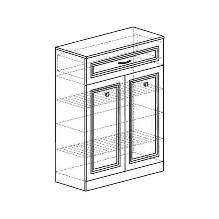 Тумба для обуви 179 (серия 1) 