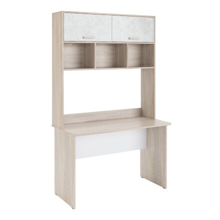 Стол прямой со стеллажом Паскаль 