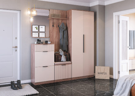 Зеркало настенное в прихожую Тоскана  