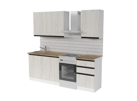 Кухонный гарнитур Амели стандарт, 160 см 