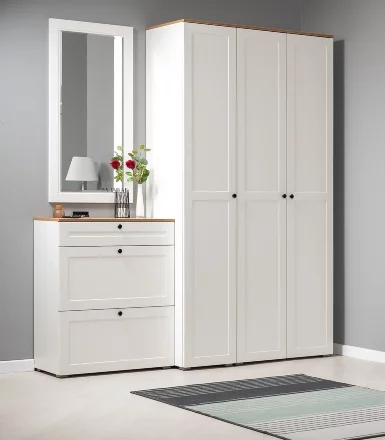 Тумба Остин 13.257 белый шагрень 