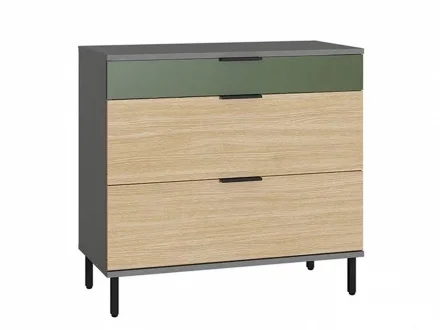 Комод Марвэл 16.234.03, тёмно-серый 