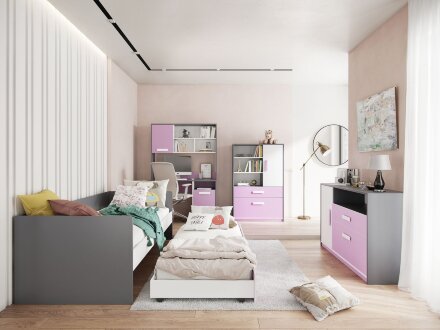 Кровать Кэнди, лаванда 