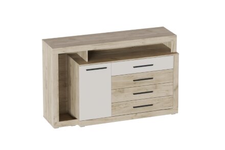 Тумба с дверцей и 4 ящиками Мишель 