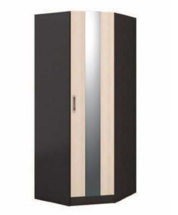 Шкаф угловой с зеркалом Эрика 