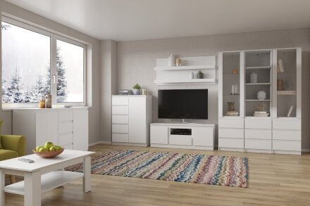 Шкаф-пенал Stern (Штерн), белый 