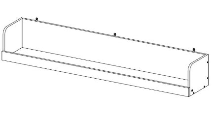 Полка Юниор-3, бриз 
