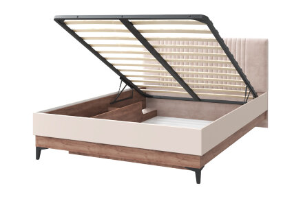 Кровать двуспальная Люкс с подъемным механизмом Тоскана   