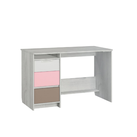 Стол письменный Зефир, розовый 